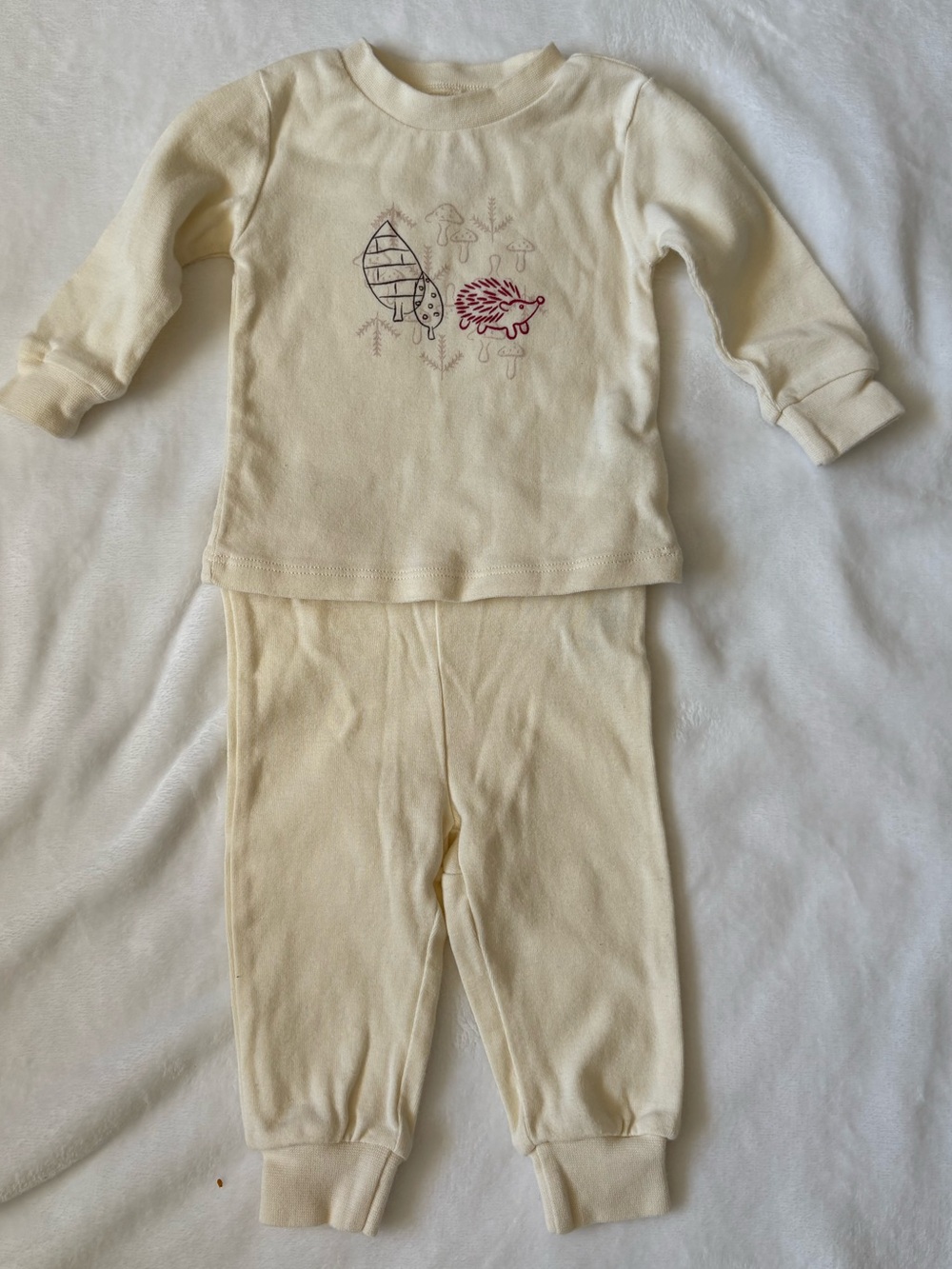 👶🏼 4/$20 3-6M Joe Hedgehog PJs